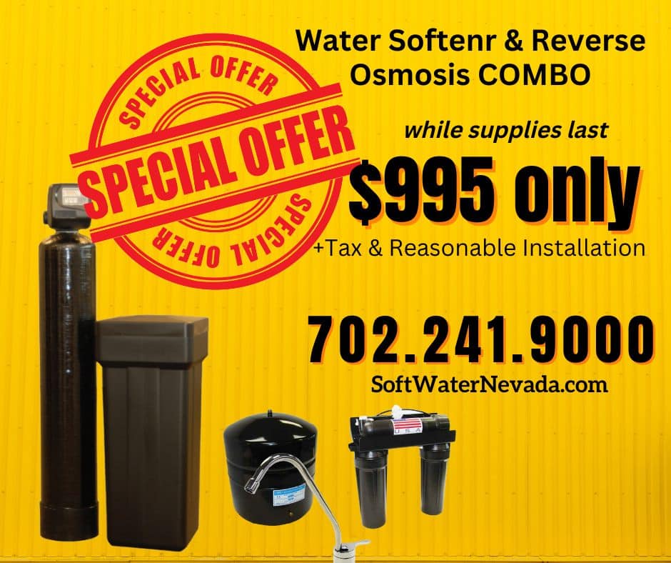 water softener installation & reverse osmosis special offer las vegas