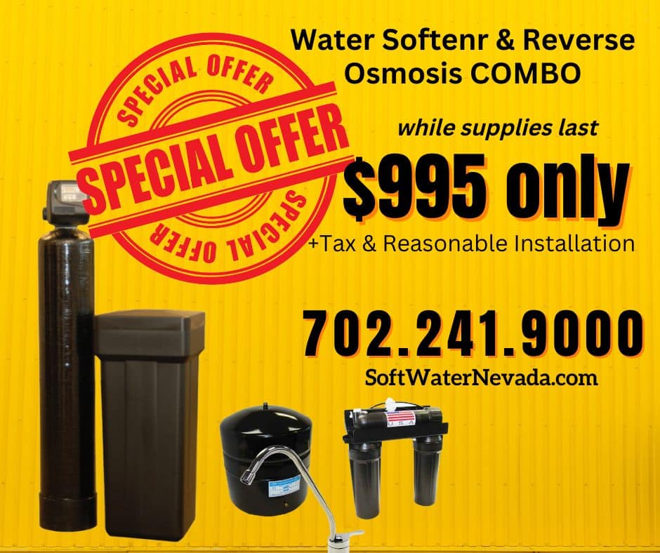 water softener & reverse osmosis special offer las vegas