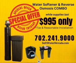 water softener & reverse osmosis special offer promo las vegas