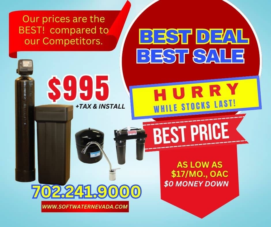 water softener best deal best sale near las vegas