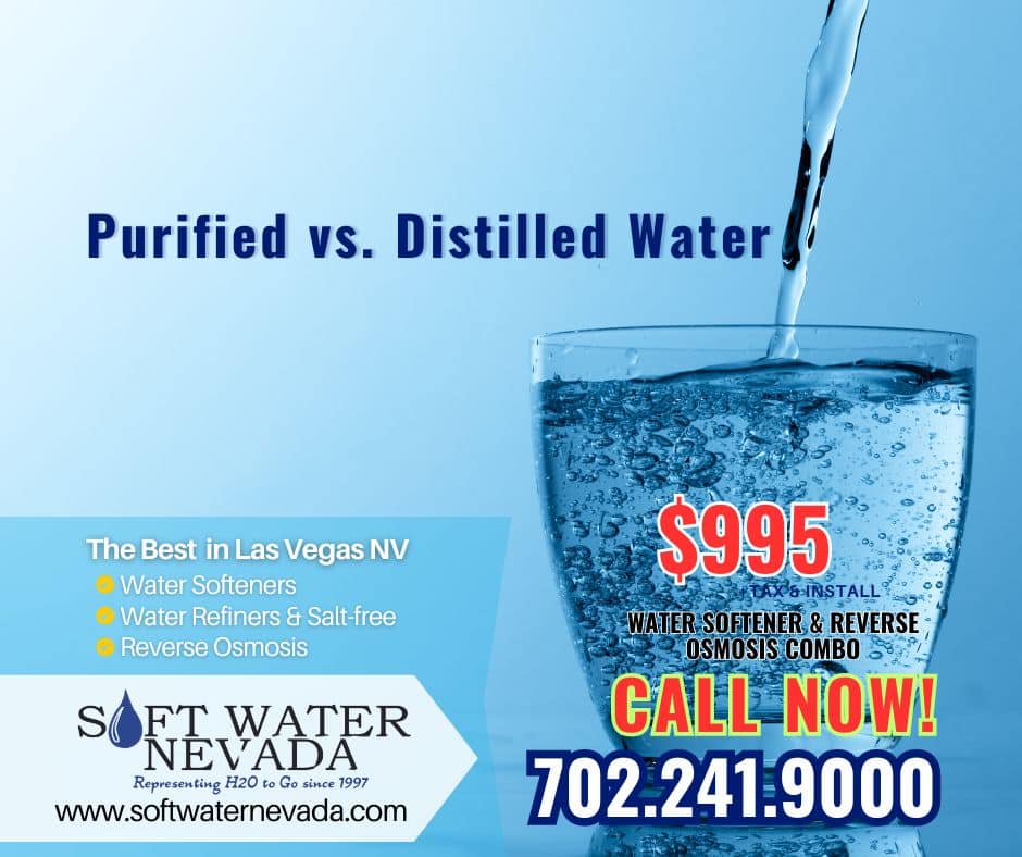 Purified vs. Distilled Water