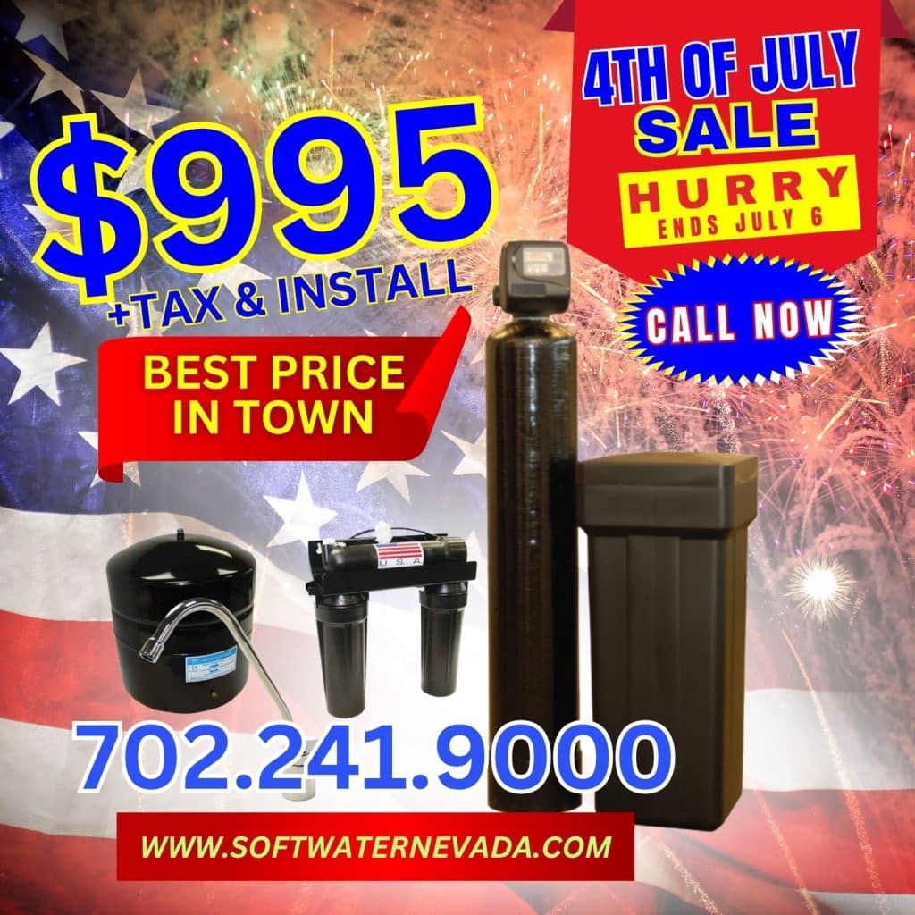 water softener July 4, 2025 promo deal 